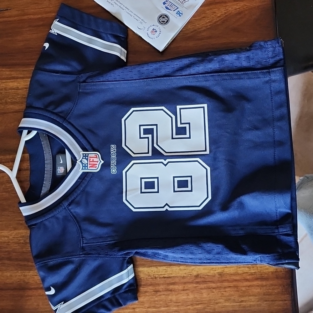Toddler Cowboys On Field Jersey #82 Witten
